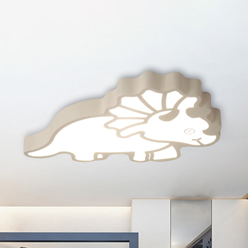 Spinosaurus LED Ceiling Light: Modern Acrylic Lamp for Child's Bedroom