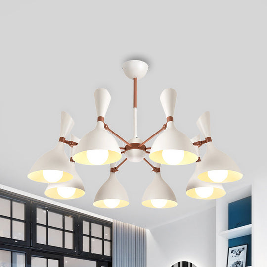 Contemporary Monochrome Kindergarten Pendant Chandelier For Living Room