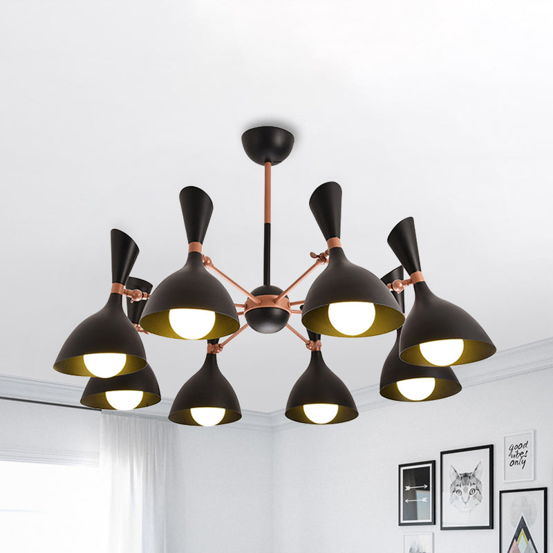 Contemporary Monochrome Kindergarten Pendant Chandelier For Living Room