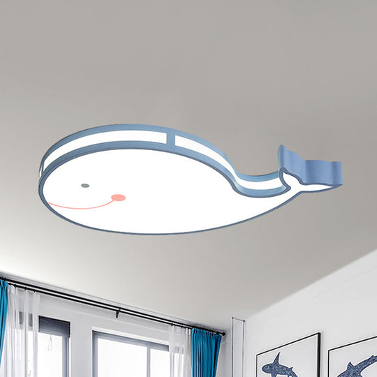 Whale Baby Cartoon LED Flush Mount Ceiling Light for Bedroom"

This revised title maintains the key elements of the original product description while shortening it for improved SEO.