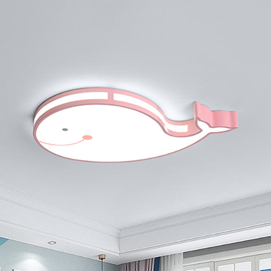 Whale Baby Cartoon LED Flush Mount Ceiling Light for Bedroom"

This revised title maintains the key elements of the original product description while shortening it for improved SEO.