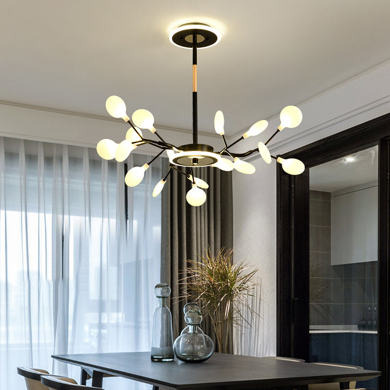 Modern LED Firefly Chandelier for Stylish Living Rooms