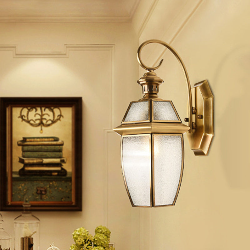 Traditional Gold Urn Sconce - Wall Lighting Fixture For Dining Room