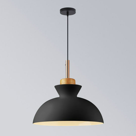 Nordic Metal Pendant Light For Dining Room Decor Black / 11