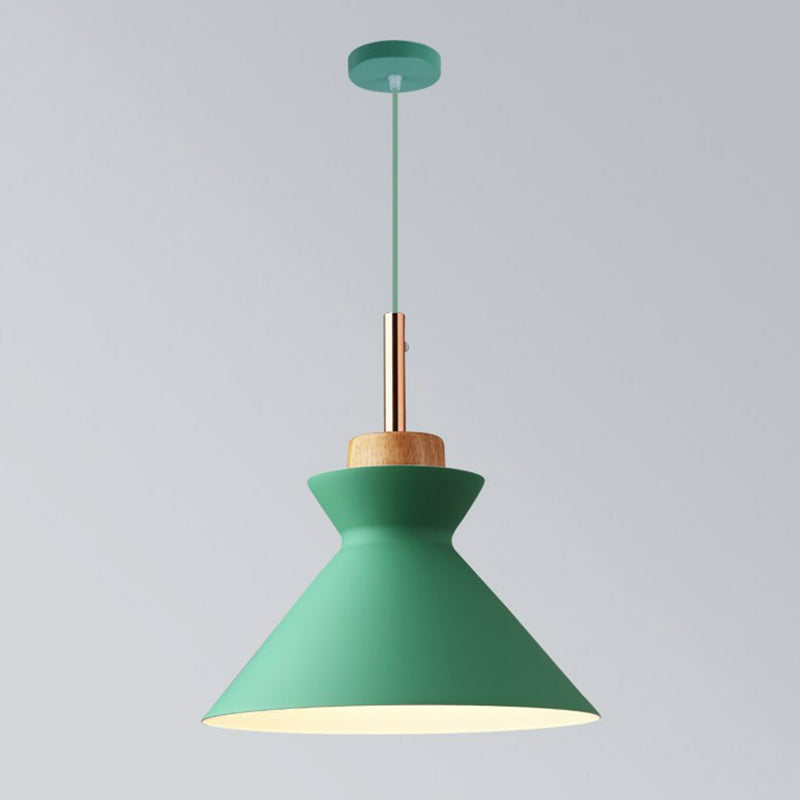 Nordic Metal Pendant Light For Dining Room Decor Green / 10