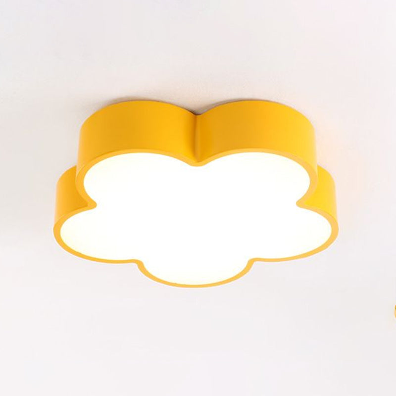 Flower-Shaped LED Ceiling Light for Kids' Bedroom