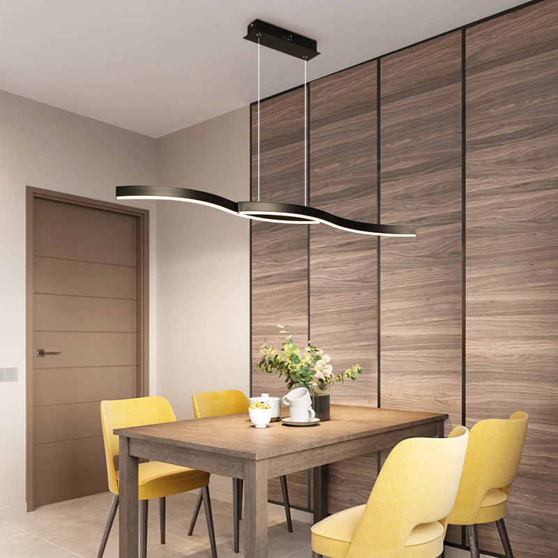 Nahiya - Modern LED Hanging Light Fixture for Dining Room