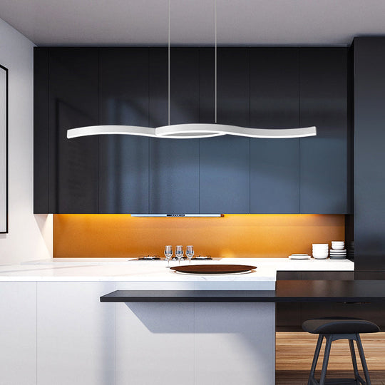 Nahiya - Modern LED Hanging Light Fixture for Dining Room