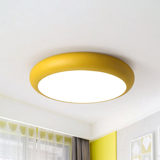 Plafonnier LED nordique pour chambre d'enfant