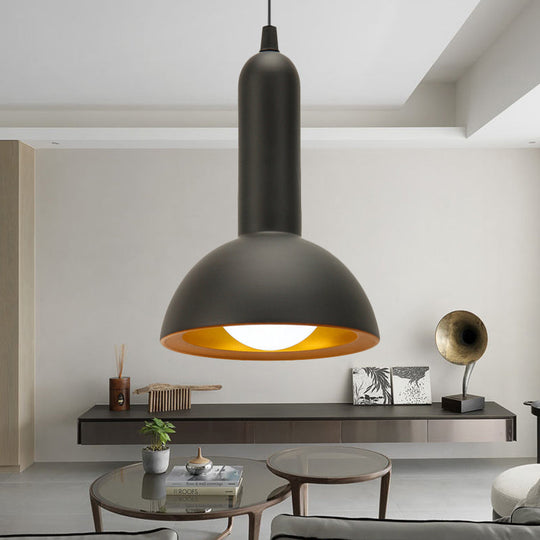 Aluminum Pendant Light for Kitchen Island - Linear Lamp Socket Design, 1 Light, Hanging Solution