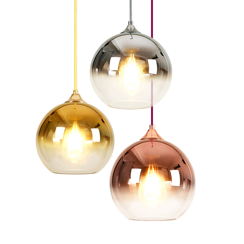 Nordic Spherical Dining Room Hanging Light