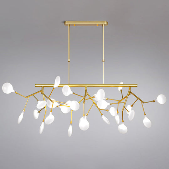 Minimalistic Acrylic Twig Ceiling Pendant Light - Island Lighting Ideas For Dining Room