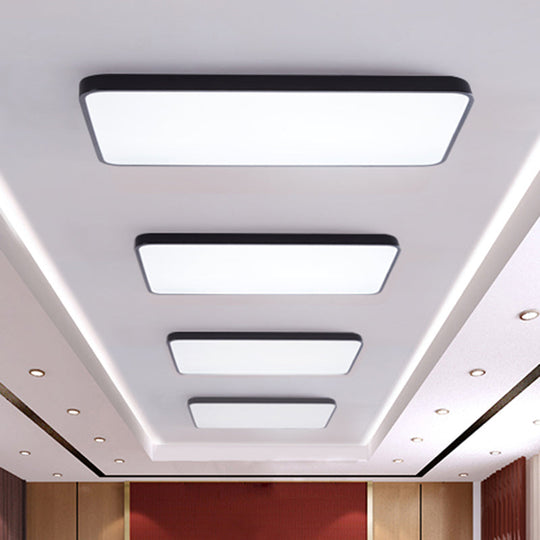 Ultrathin LED Ceiling Light Fixture - Sleek & Modern Conference Room Lighting