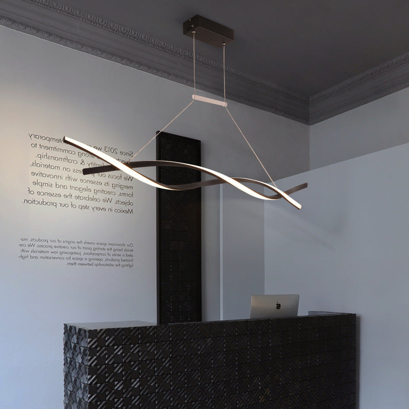 Modern Art Deco Led Pendant Light For Reception Area