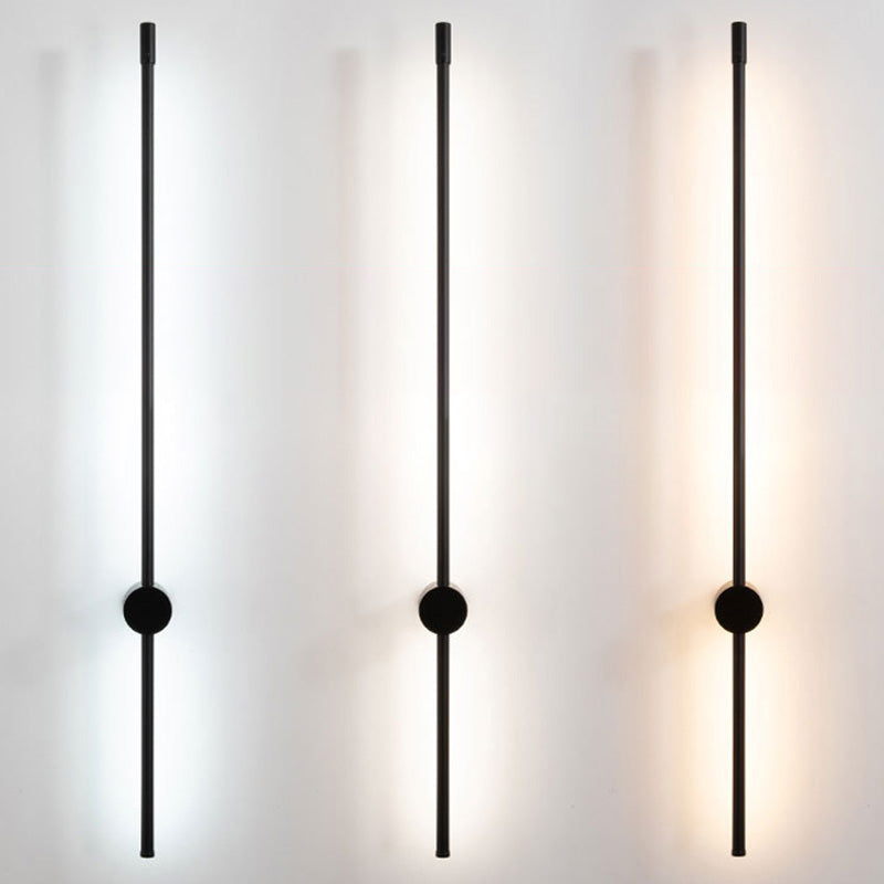 Minimalist Led Stair Sconce: Slim Aluminum Wall Light Fixture