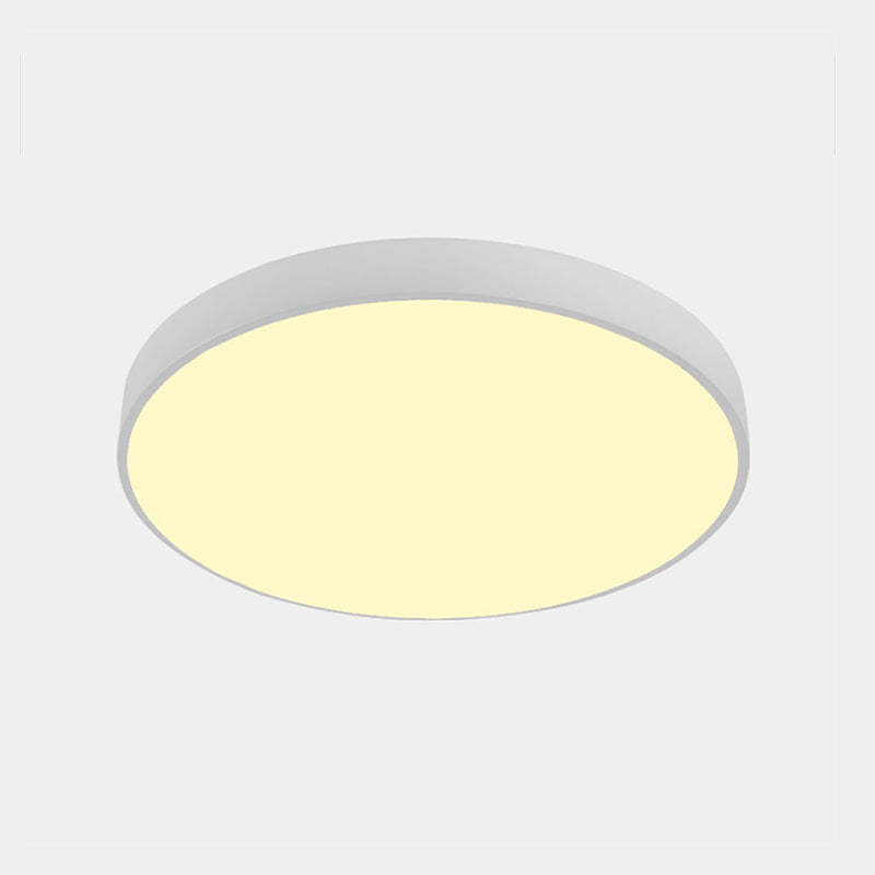 Illuminate Your Pathway: Round Nordic Led Flush Mount Ceiling Light With Acrylic Diffuser