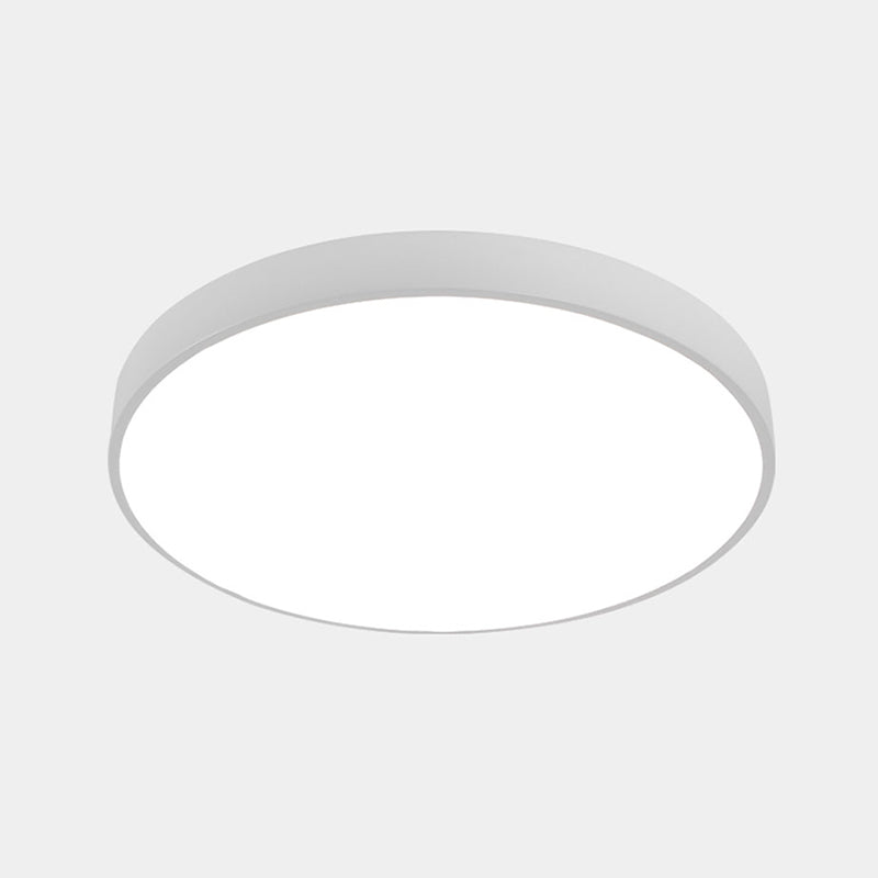 Illuminate Your Pathway: Round Nordic Led Flush Mount Ceiling Light With Acrylic Diffuser