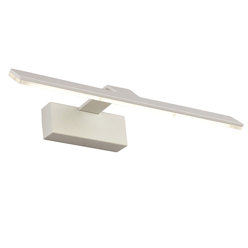 Minimalistic Led Mirror Light: Bar Shaped Acrylic Vanity Wall Fixture