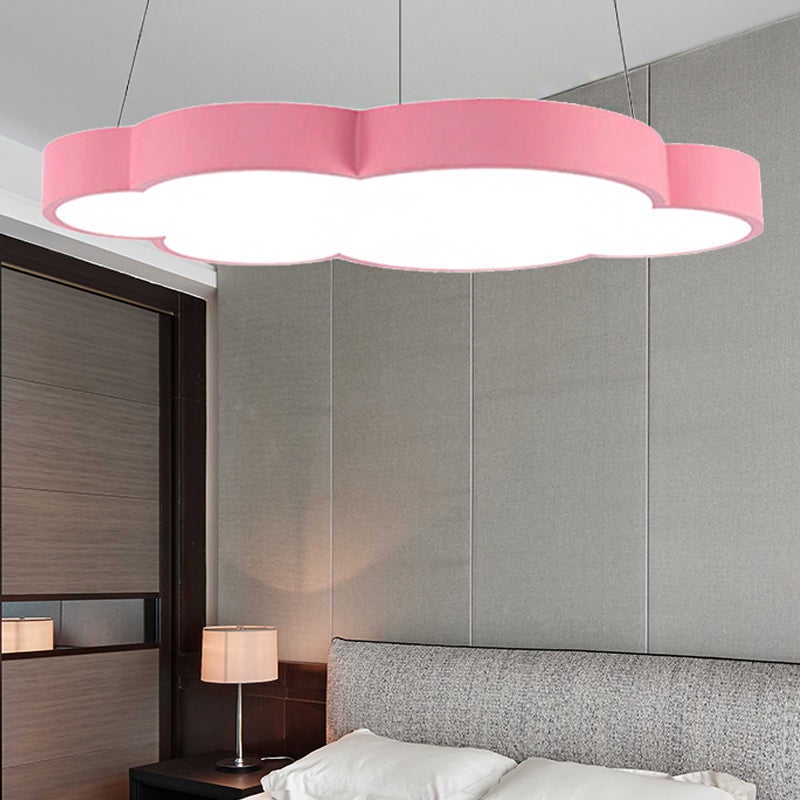 Nordic Style Acrylic Pendant Light For Dining Room - Floating Cloud Hanging