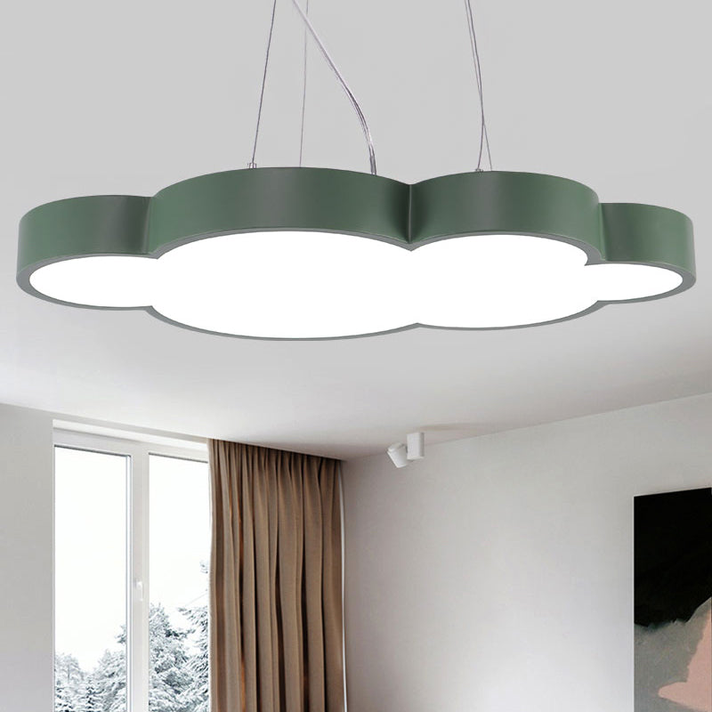 Nordic Style Acrylic Pendant Light For Dining Room - Floating Cloud Hanging