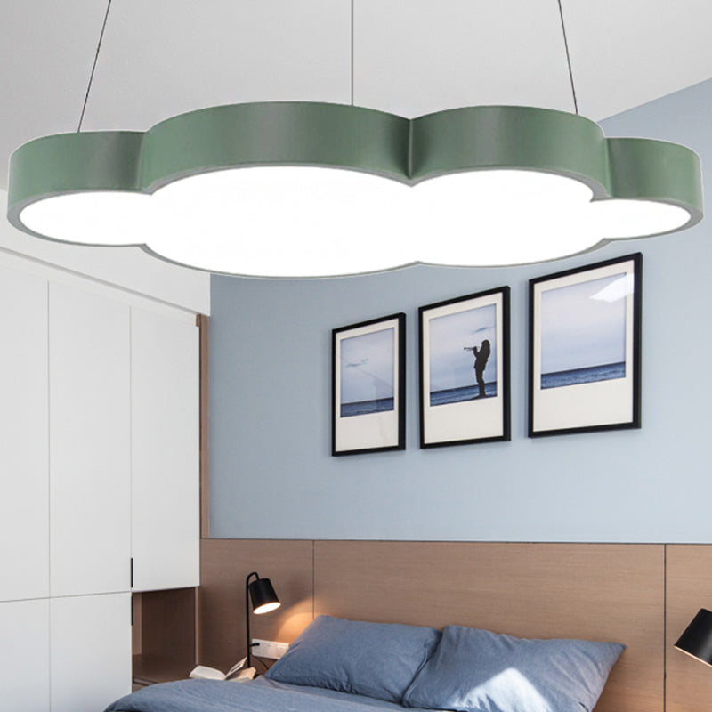 Nordic Style Acrylic Pendant Light For Dining Room - Floating Cloud Hanging