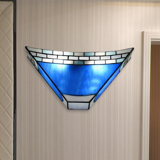 Stained Glass Tiffany Wall Sconce Light: Perfect For Living Room Décor