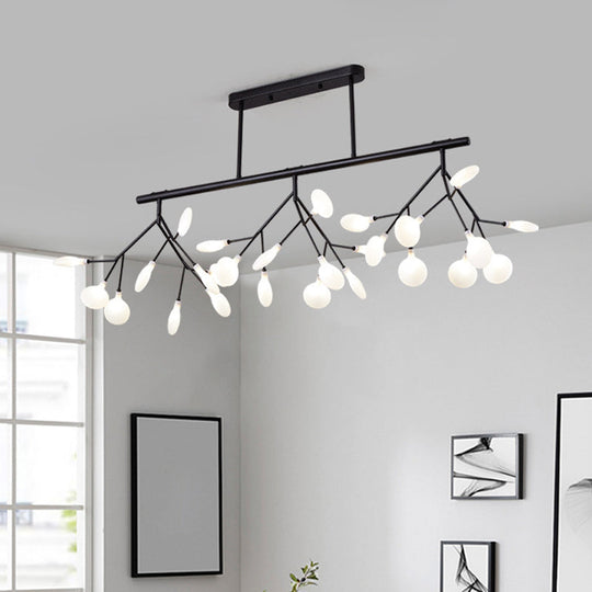 Modern Acrylic Firefly Island Pendant Ceiling Lights For Dining Room 27