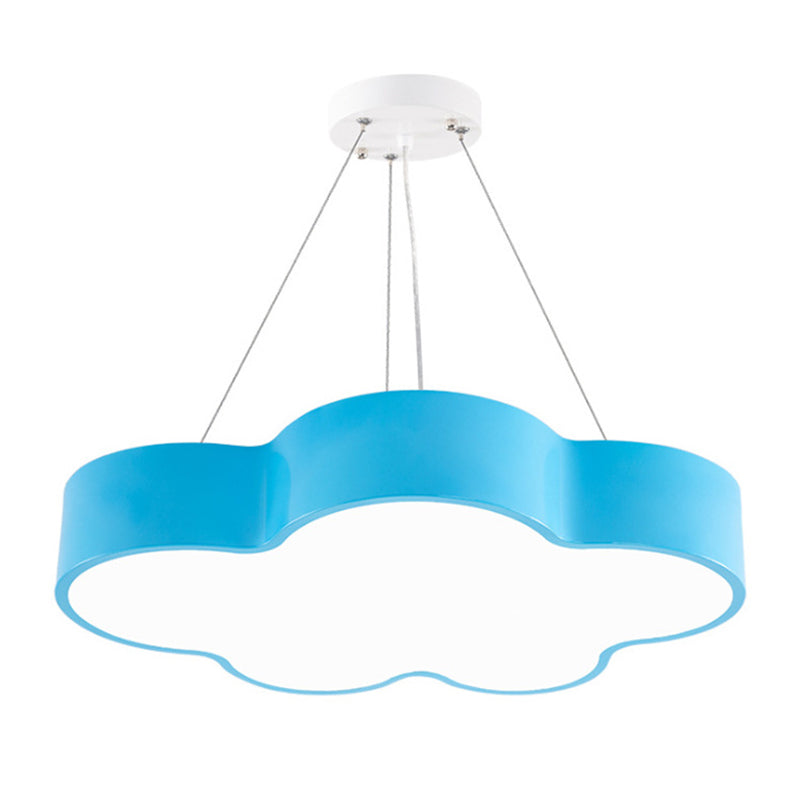 Contemporary Pendant Light With Led Metal Fixture - Ideal For Kindergarten Ceiling Lighting