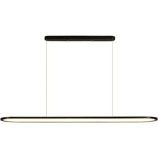 Ulta-Thin Led Island Lamp With Acrylic Shade - Minimalistic Lighting Solution