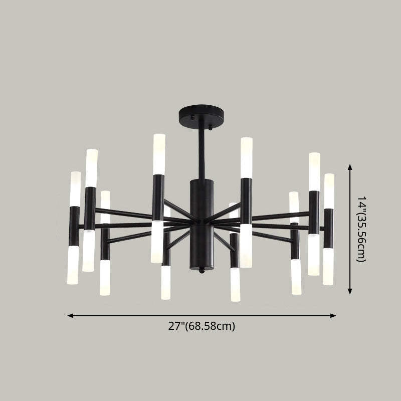 Modern 20-Light Acrylic Ceiling Lamp For Dining Room Or Kitchen Island