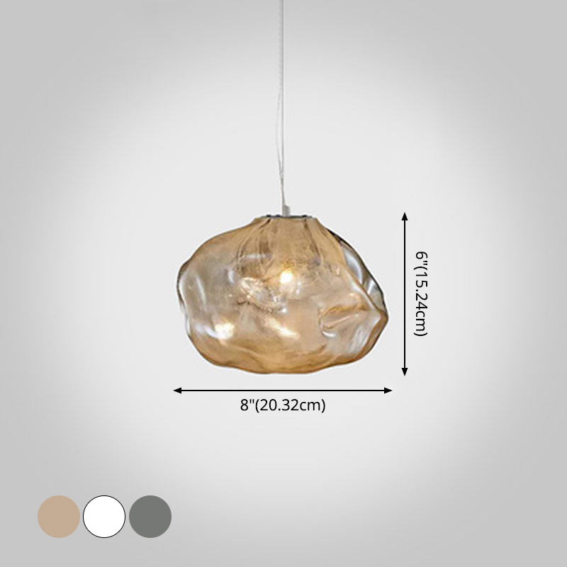 Cloud Suspension Pendant Light With Adjustable Cord - Modern And Stylish