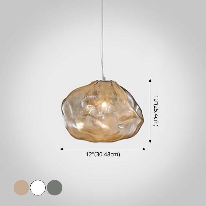 Cloud Suspension Pendant Light With Adjustable Cord - Modern And Stylish