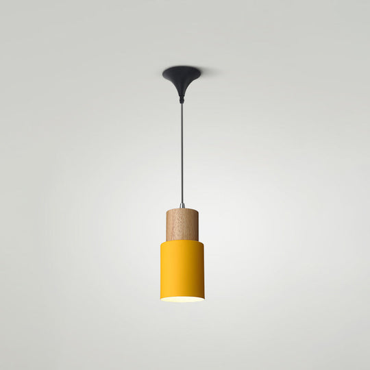 Simple Nordic Pendant Light For Restaurants & Coffee Shops - Modern And Creative Design Yellow / 4