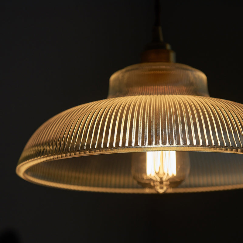 Vintage Prismatic Glass Pendant Lamp for your Living Room