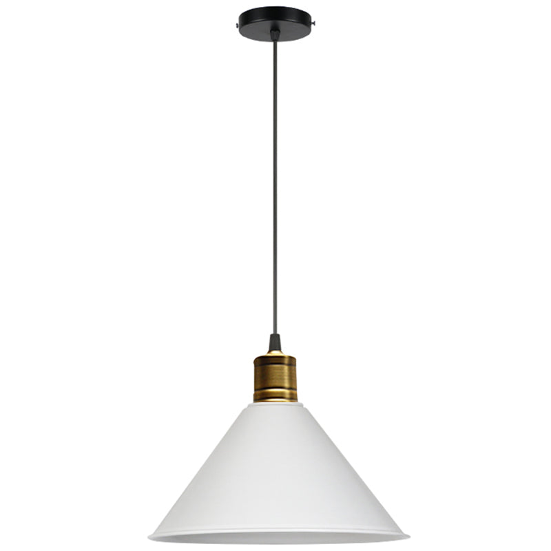 Nordic Style Metal Hanging Pendant Lamp With Modern Design - Ideal For Restaurant Ceilings White /