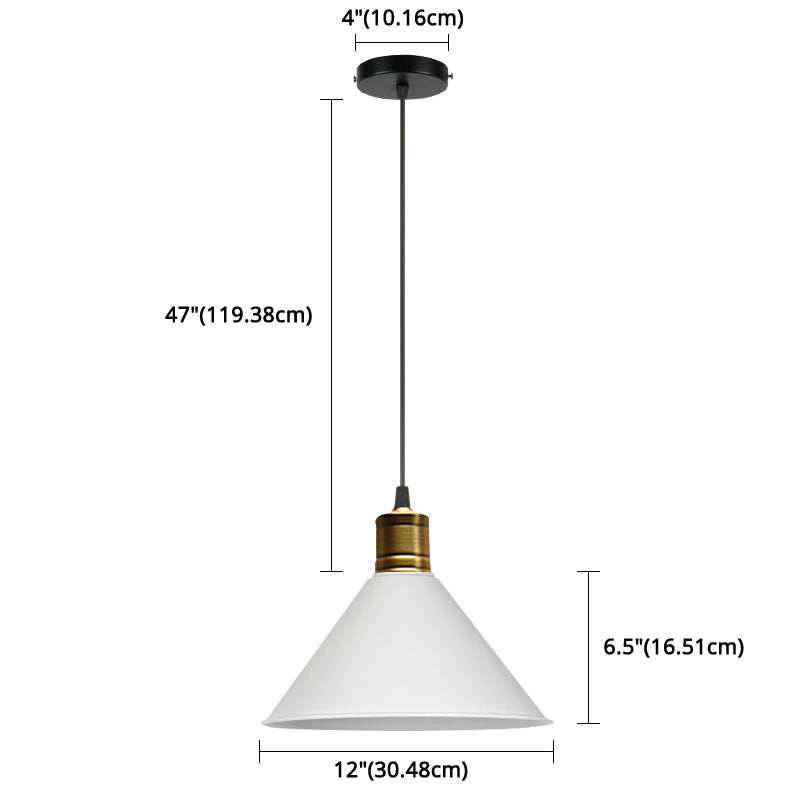 Nordic Style Metal Hanging Pendant Lamp With Modern Design - Ideal For Restaurant Ceilings