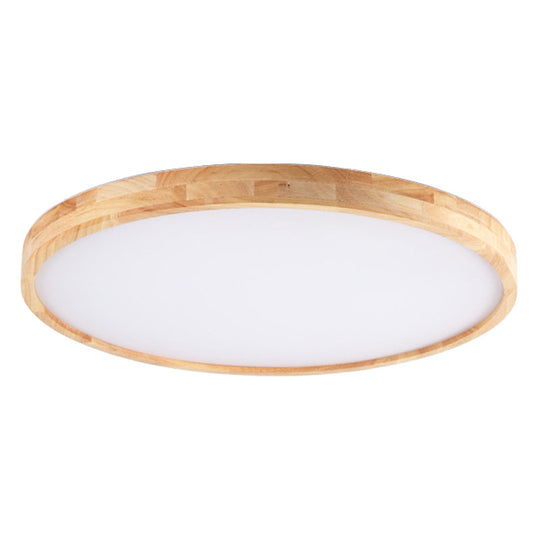 Plafonnier rond contemporain à encastrer : lustre élégant en acrylique pour les chambres