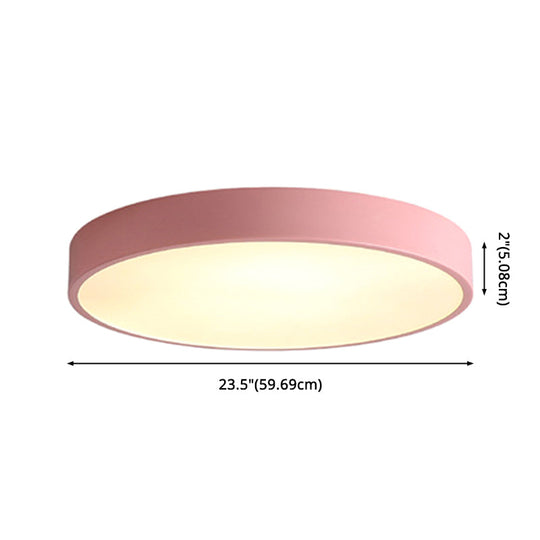 Minimalist Acrylic Flush Mount Ceiling Light For Bedroom