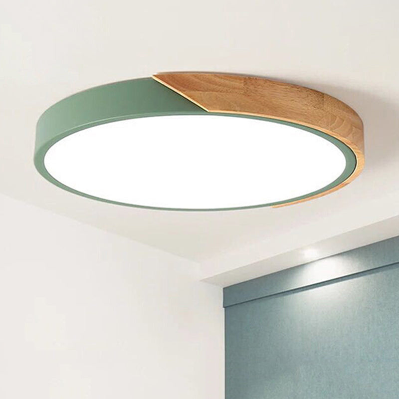 Modern Round Flush Mount Ceiling Light Fixtures For Bedrooms