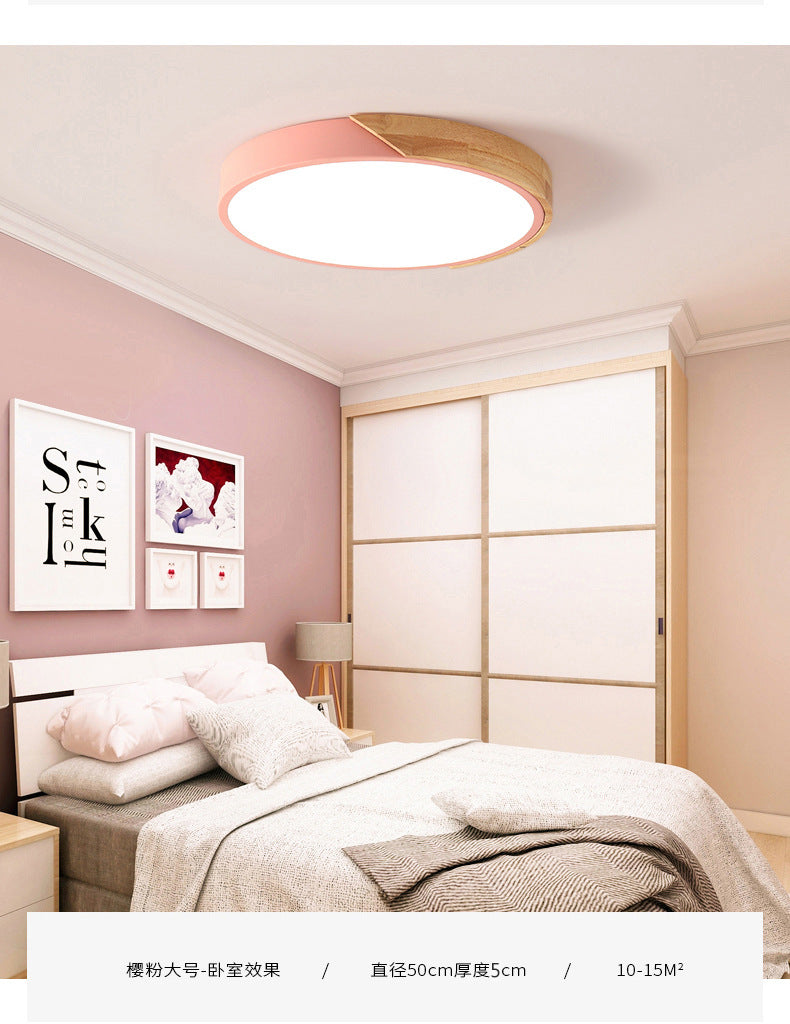 Modern Round Flush Mount Ceiling Light Fixtures For Bedrooms