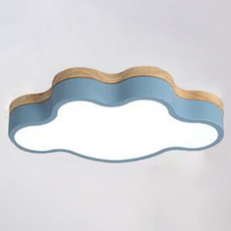 Modern Cloud Flush Mount Acrylic Ceiling Light for Bedroom