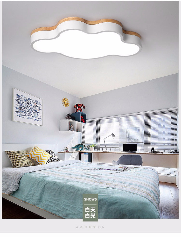 Modern Cloud Flush Mount Acrylic Ceiling Light for Bedroom