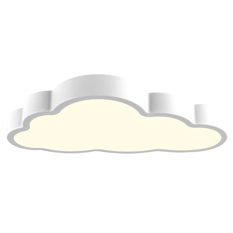 Modern Cloud Acrylic Led Flush Ceiling Light For Bedroom