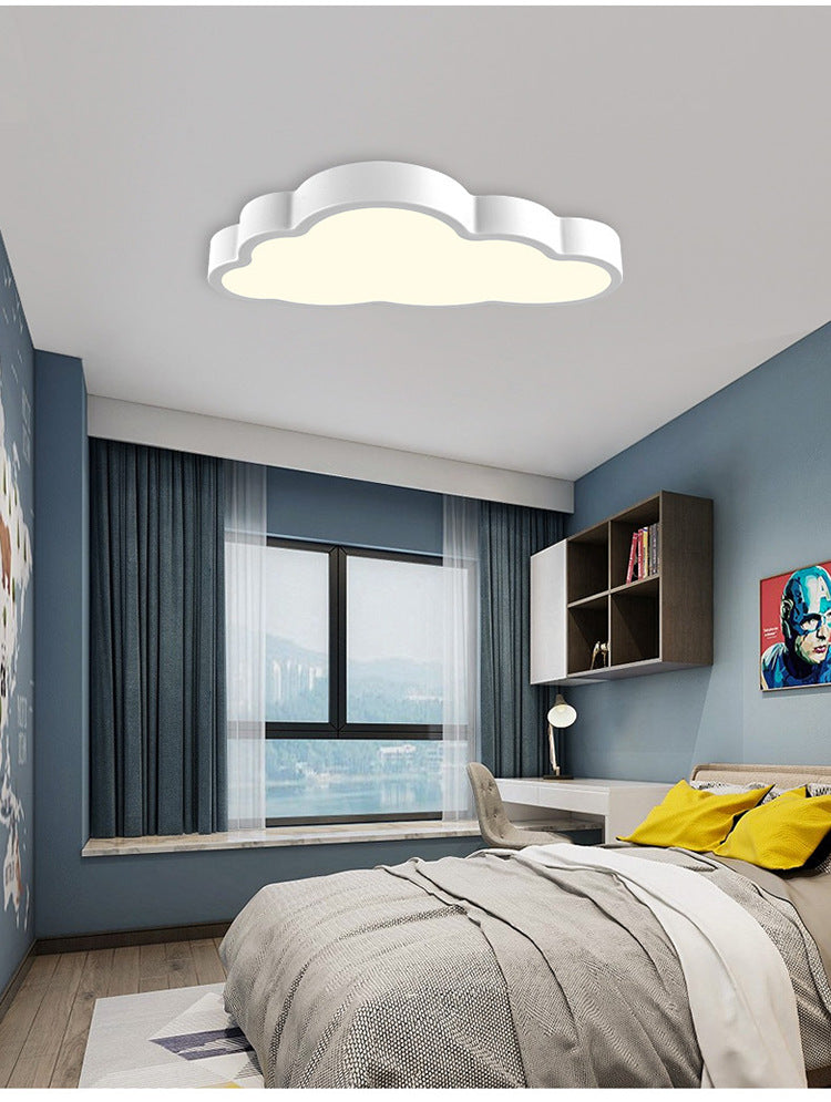 Modern Cloud Acrylic Led Flush Ceiling Light For Bedroom