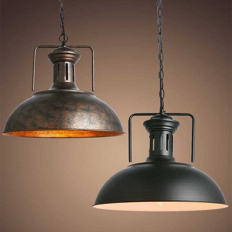 Industrial Swivel Joint Pendant Lighting Fixture: Metal Ceiling Light- Hang In Style!