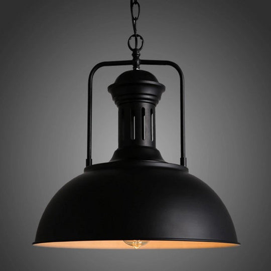 Industrial Swivel Joint Pendant Lighting Fixture: Metal Ceiling Light- Hang In Style!