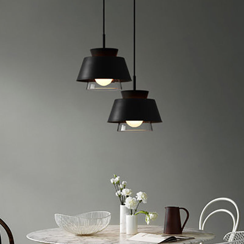 Contemporary Metal Dining Room Bowl Pendant - Stylish Down Lighting Fixture