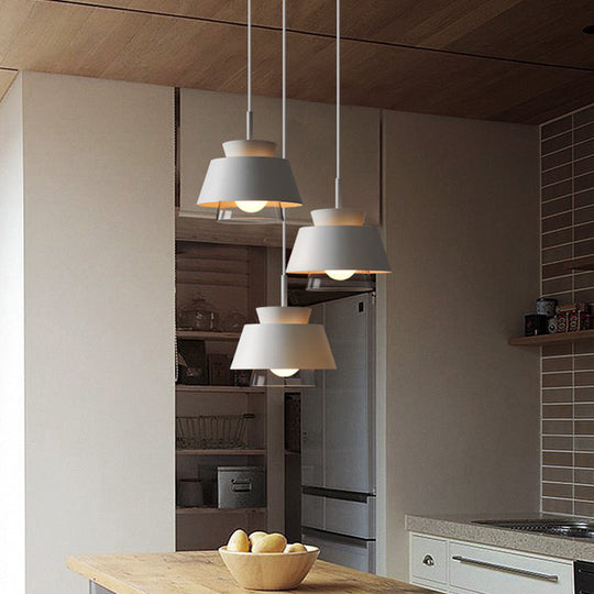 Contemporary Metal Dining Room Bowl Pendant - Stylish Down Lighting Fixture