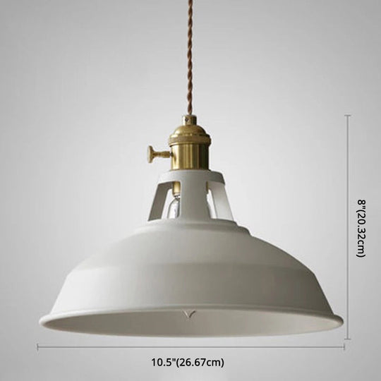 Contemporary Metal Barn Pendant Light Fixture For Restaurants