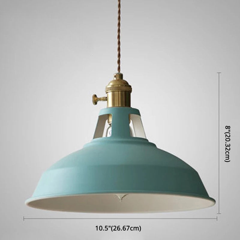 Contemporary Metal Barn Pendant Light Fixture For Restaurants